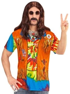 WIDMANN 3D-shirt Flower Power Ingo