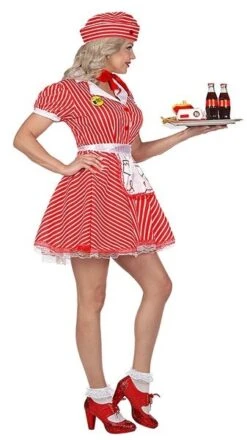 WIDMANN 50s Serveerster Kostuum -Halloween Bevordering Winkel 50er jahre kellnerin kostuem 4 1280x1280