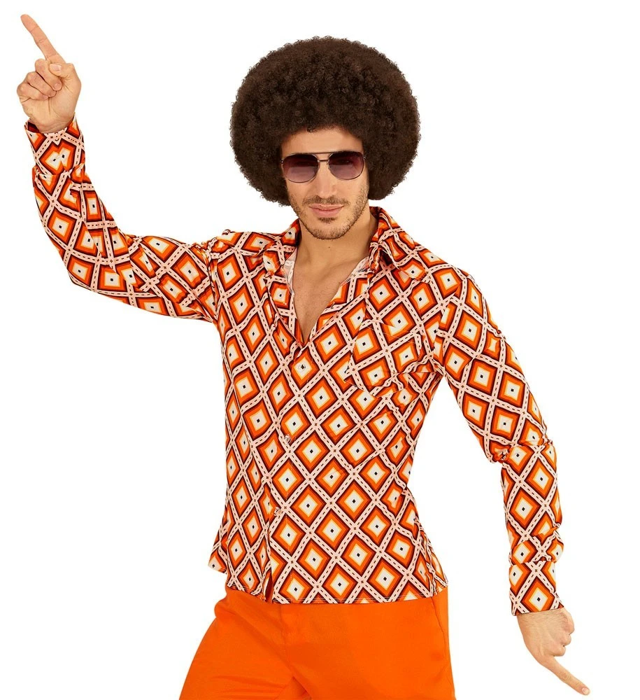 WIDMANN Jaren 70' Overhemd Heren 3 WIDMANN Jaren 70' Overhemd Heren