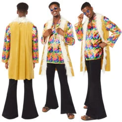 AMSCAN Jaren 70 Hippie Heren Kostuum Pete -Halloween Bevordering Winkel 70er jahre hippie herrenkostuem pete 7778NexSPVYAHw 1280x1280