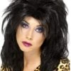 Smiffys 80s Damespruik Zwart 1 Smiffys 80s Damespruik Zwart -Halloween Bevordering Winkel 80er jahre damen peruecke schwarz 1 1280x1280
