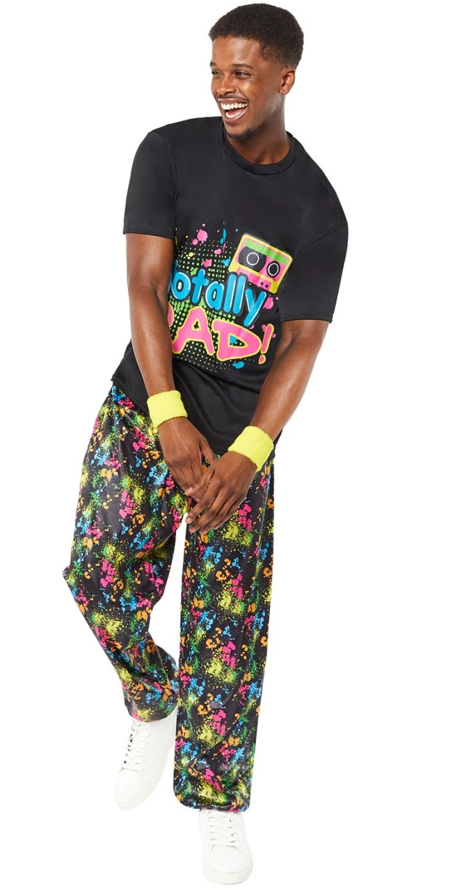 AMSCAN 80s Bad Taste Herenkostuum 3 AMSCAN 80s Bad Taste Herenkostuum