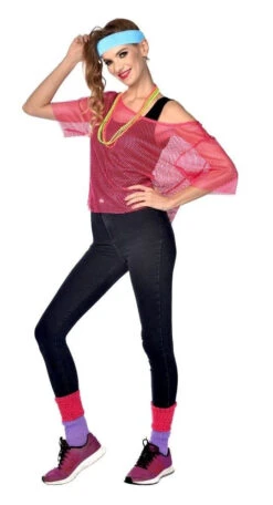 AMSCAN 80s Mesh Overhemd Roze -Halloween Bevordering Winkel 80er jahre netzshirt pink 4 1280x1280