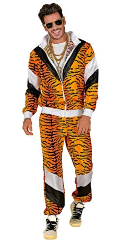 WIDMANN Tijger Trainingspak Uit De Jaren 80 Voor Volwassenen -Halloween Bevordering Winkel 80er tiger trainingsanzug fuer erwachsene 4 1280x1280