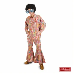 Blouse En Broek Met Foute Circelprint