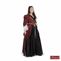 Elizabeth (Pirates Of The Caribbean) In Bordeaux Zwart