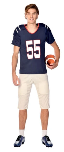 AMSCAN American Football Quarterback Herenkostuum