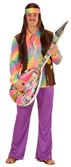 WIDMANN Opblaasbare Flower Power Mandoline -Halloween Bevordering Winkel aufblasbare flower power mandoline 3 1280x1280