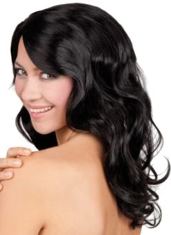 Boland Schattige Zwarte Pruik