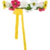 WIDMANN Bloesems Haarkrans Met Geel-roze Linten