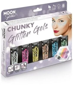 Chunky Glitter Gels Voordeelset