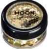 Chunky Glitter Holographic Goud -Halloween Bevordering Winkel chunky glitter holographic goud