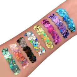 Chunky Glitter Holographic Roze 6 Chunky Glitter Holographic Roze -Halloween Bevordering Winkel chunky glitter holographic roze 2