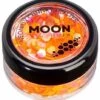 Chunky Glitter Neon UV Oranje -Halloween Bevordering Winkel chunky glitter neon uv oranje