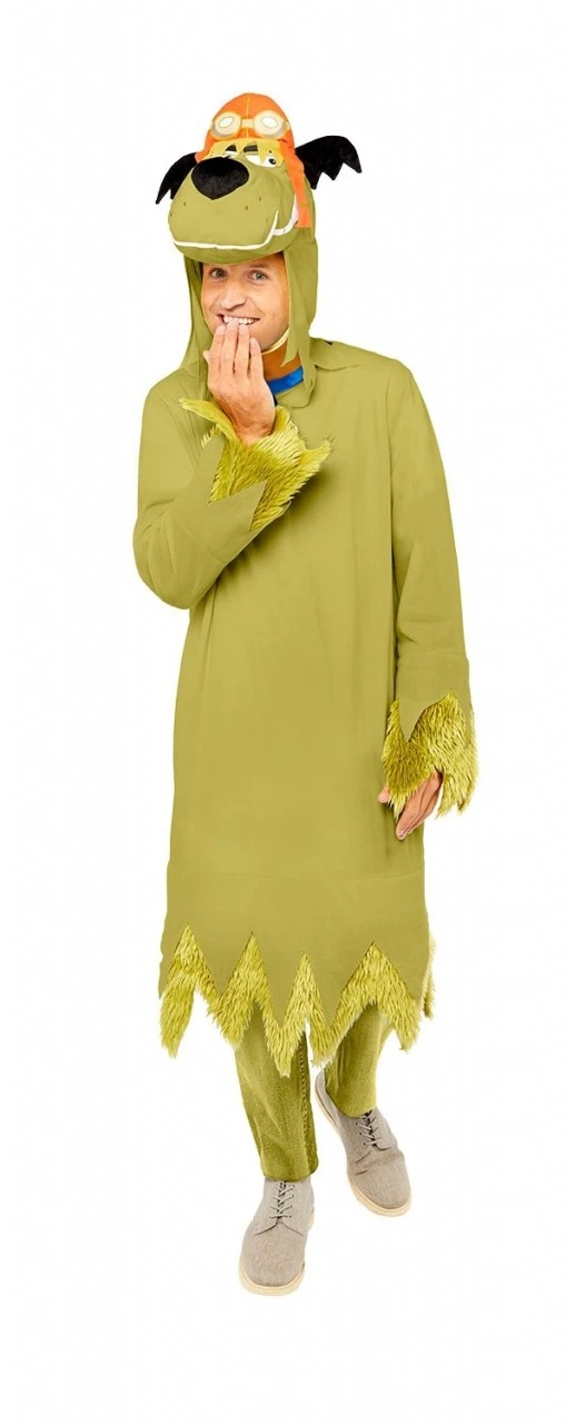 AMSCAN Striphond Muttley Kostuum Voor Mannen 5 AMSCAN Striphond Muttley Kostuum Voor Mannen - Afbeelding 3