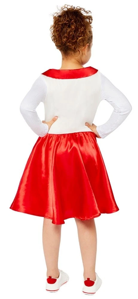 AMSCAN Deluxe Cheerleader Kinderkostuum Sandy 4 AMSCAN Deluxe Cheerleader Kinderkostuum Sandy - Afbeelding 2