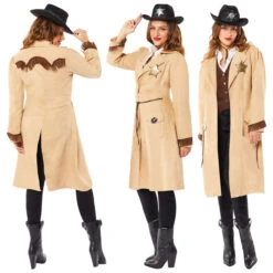 AMSCAN Elegant Sheriff Dames Kostuum -Halloween Bevordering Winkel elegantes sheriff damenkostuem 6 1280x1280
