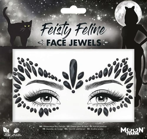 Face Jewels Feisty Feline 3 Face Jewels Feisty Feline
