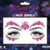 Face Jewels Neon UV Intense Pink -Halloween Bevordering Winkel face jewels neon uv intense pink