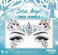 Face Jewels Snow Angel