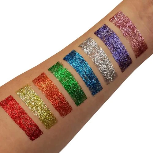 Fine Glitter Gel Classic Zilver 5 Fine Glitter Gel Classic Zilver - Afbeelding 3