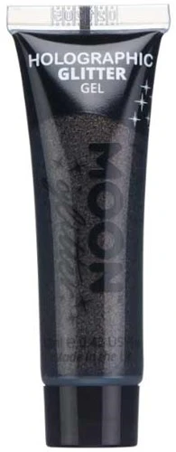 Fine Glitter Gels Holographic Zwart 3 Fine Glitter Gels Holographic Zwart