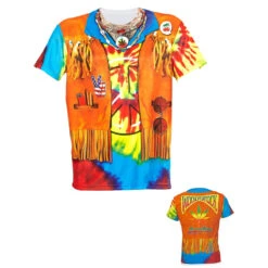 WIDMANN 3D-shirt Flower Power Ingo -Halloween Bevordering Winkel franky hippie 3d shirt fotorealistisch 2 1280x1280