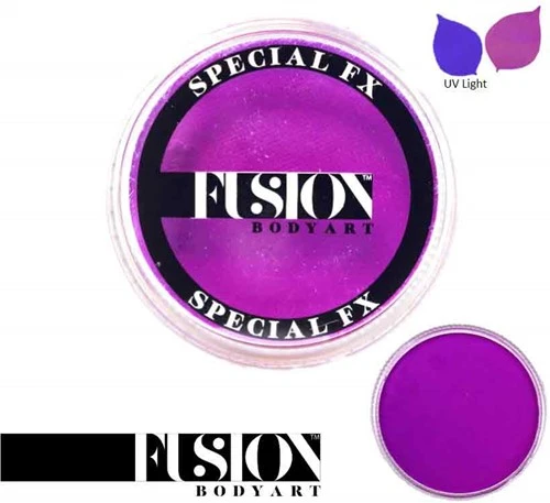 Fusion FX Paint UV Neon Violet 32 Gram 4 Fusion FX Paint UV Neon Violet 32 Gram - Afbeelding 2