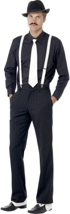 Smiffys Gangster-kostuumaccessoires 5-delig