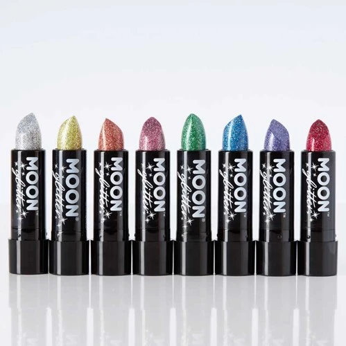 Glitter Holographic Lipstick Rood 5 Glitter Holographic Lipstick Rood - Afbeelding 3