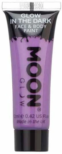 Glow In The Dark Face En Body Paint Paars