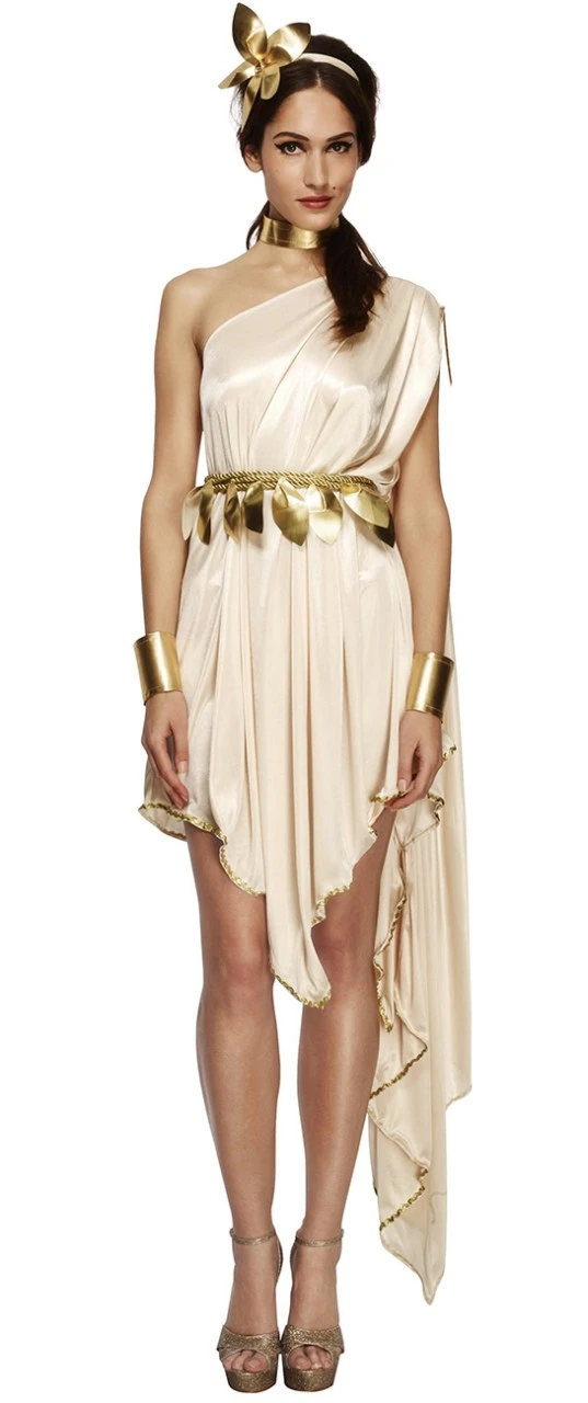 Smiffys Gouden Schoonheid Dames Kostuum 3 Smiffys Gouden Schoonheid Dames Kostuum