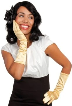 Boland Gouden Satijnen Handschoenen