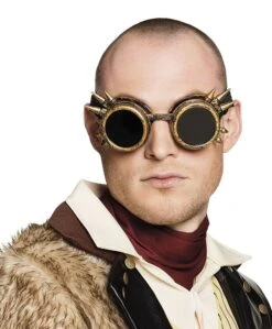 Boland Gouden Steampunk-bril
