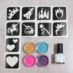Grimas Glittertattoo Set Princess