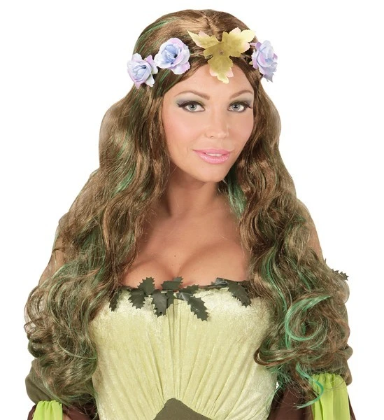 WIDMANN Groene Elfpruik 3 WIDMANN Groene Elfpruik