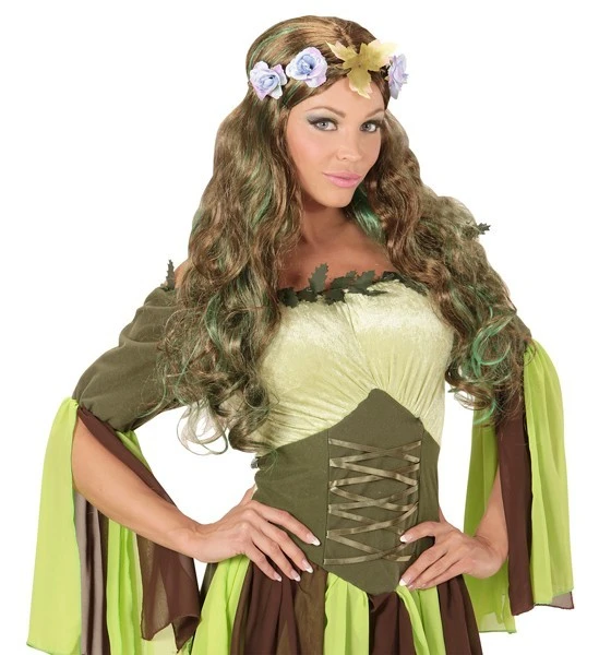 WIDMANN Groene Elfpruik 4 WIDMANN Groene Elfpruik - Afbeelding 2