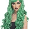 Smiffys Groene Lange Haren Damespruik -Halloween Bevordering Winkel gruene langhaar damenperuecke 1 1280x1280