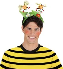WIDMANN Happy Bee Nature Hoofdband -Halloween Bevordering Winkel happy bee natur haarreif 3 1280x1280