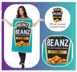 AMSCAN Heinz Beanz-kostuum Voor Volwassenen -Halloween Bevordering Winkel heinz beanz kostuem fuer erwachsene 4 1280x1280