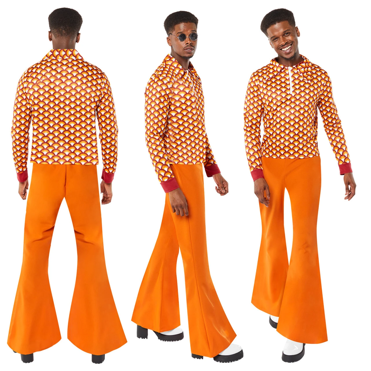 AMSCAN Hippiekostuum Freddy Voor Heren 8 AMSCAN Hippiekostuum Freddy Voor Heren - Afbeelding 6