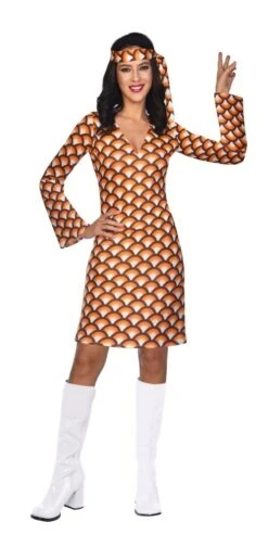 AMSCAN Hippie Girl Juweel Dames Kostuum