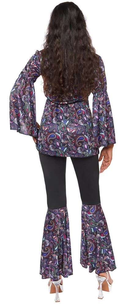 AMSCAN Hippie Girl Lara Dames Kostuum 5 AMSCAN Hippie Girl Lara Dames Kostuum - Afbeelding 3