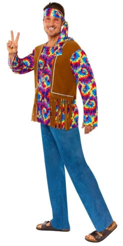 AMSCAN Hippie Herenkostuum Klassieker -Halloween Bevordering Winkel hippie herrenkostuem classic 5 1280x1280