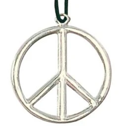 WIDMANN Hippie Peace Teken Halsketting -Halloween Bevordering Winkel hippie peace zeichen halskette 5 1280x1280