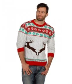 Herten Kersttrui -Halloween Bevordering Winkel hirsch weihnachts pullover 3 1280x1280