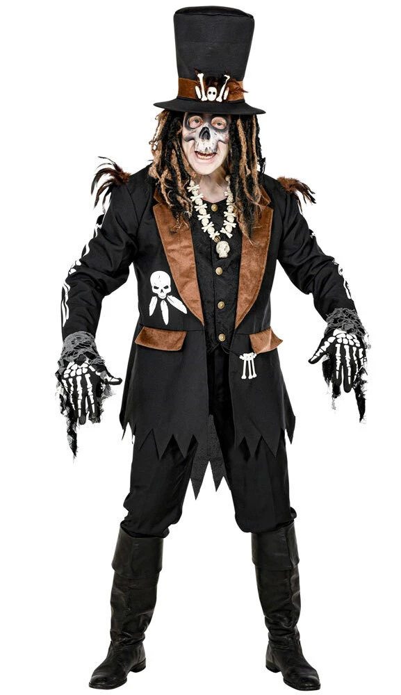 WIDMANN Horror Voodoo Meester Herenkostuum 3 WIDMANN Horror Voodoo Meester Herenkostuum