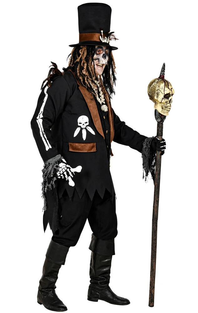 WIDMANN Horror Voodoo Meester Herenkostuum 5 WIDMANN Horror Voodoo Meester Herenkostuum - Afbeelding 3