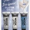 Ice Queen Glitter Gels Zilver Wit Turquoise 2 Ice Queen Glitter Gels Zilver Wit Turquoise -Halloween Bevordering Winkel ice queen glitter gels zilver wit turquoise