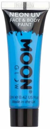 Intense Neon Face And Body Paint Blauw 12ml